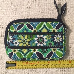 Vera Bradley 2 sides zipper pouch NEW